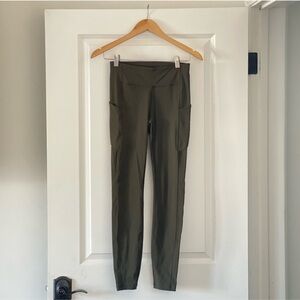 lululemon athletica Olive Green Leggings